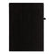 Aligned Weekly/monthly Notes Planner, 8 X 5, Black Cover, 12-month (jan To Dec): 2024