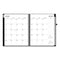 Aligned Weekly/monthly Planner, 11 X 8.5, Black Cover, 12-month (jan To Dec): 2024