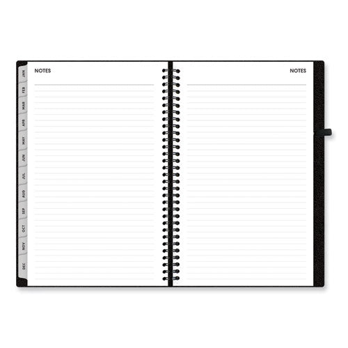 Aligned Weekly/monthly Planner, 8 X 5, Black Cover, 12-month (jan To Dec): 2024