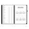 Aligned Weekly/monthly Planner, 8 X 5, Black Cover, 12-month (jan To Dec): 2024