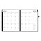 Aligned Weekly/monthly Appointment Planner, 11 X 8.5, Black Cover, 12-month (jan To Dec): 2024