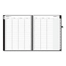 Aligned Weekly/monthly Appointment Planner, 11 X 8.5, Black Cover, 12-month (jan To Dec): 2024