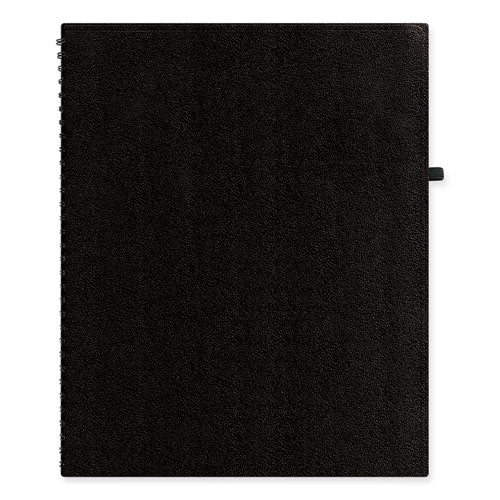 Aligned Weekly/monthly Appointment Planner, 11 X 8.5, Black Cover, 12-month (jan To Dec): 2024