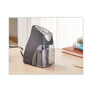 Quietsharp Executive Vertical Electric Pencil Sharpener, Ac-powered, 5.88 X 3.69 X 6.4, Black