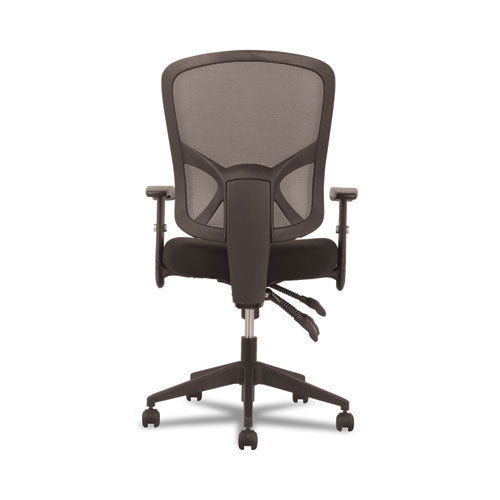 1-twenty-one High-back Task Chair, Supports Up To 250 Lb, 16" To 19" Seat Height, Black