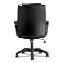 Mid-back Executive Chair, Supports Up To 225 Lb, 19" To 23" Seat Height, Black