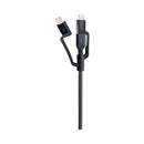 Universal Usb Cable, 3.5 Ft, Black