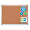 Earth Cork Board, 24 X 18, Natural Surface, Silver Aluminum Frame