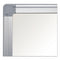 Earth Silver Easy-clean Dry Erase Board, 48 X 36, White Surface, Silver Aluminum Frame