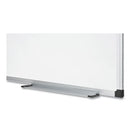 Porcelain Value Dry Erase Board, 48 X 96, White Surface, Silver Aluminum Frame