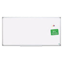 Earth Silver Easy-clean Dry Erase Board, 96 X 48, White Surface, Silver Aluminum Frame