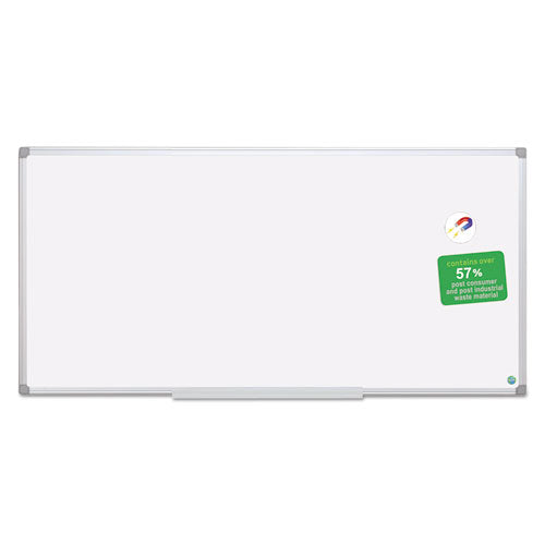 Earth Silver Easy-clean Dry Erase Board, 96 X 48, White Surface, Silver Aluminum Frame