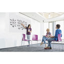 Magnetic Dry Erase Tile Board, 29.5 X 45, White Surface