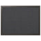 Designer Fabric Bulletin Board, 24 X 18, Black Surface, Black Mdf Wood Frame