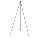 Instant Easel, 61.5" High, Black, Steel, Lightweight