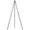 Instant Easel, 61.5" High, Black, Steel, Heavy-duty