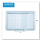 Magnetic Dry Erase Calendar Board, One Month, 48 X 36, White Surface, Silver Aluminum Frame