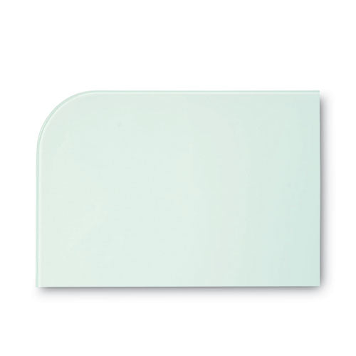 Magnetic Glass Dry Erase Board, 36 X 24, Opaque White Surface