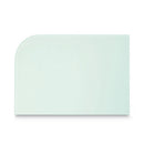 Magnetic Glass Dry Erase Board, 48 X 36, Opaque White Surface