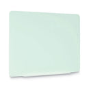 Magnetic Glass Dry Erase Board, 60 X 48, Opaque White Surface