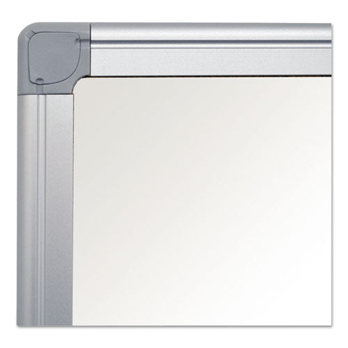 Earth Silver Easy-clean Dry Erase Board, Reversible, 24 X 18, White Surface, Silver Aluminum Frame