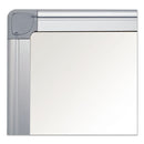 Earth Silver Easy-clean Dry Erase Board, Reversible, 36 X 24, White Surface, Silver Aluminum Frame