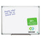 Earth Silver Easy-clean Dry Erase Board, Reversible, 48 X 36, White Surface, Silver Aluminum Frame