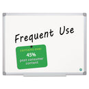 Earth Gold Ultra Magnetic Dry Erase Boards, 36 X 48, White Surface, Silver Aluminum Frame