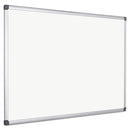 Value Lacquered Steel Magnetic Dry Erase Board, 72 X 48, White Surface, Silver Aluminum Frame