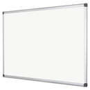 Value Lacquered Steel Magnetic Dry Erase Board, 72 X 48, White Surface, Silver Aluminum Frame