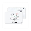 Dry Erase Lap Board, 11.88 X 8.25, White Surface