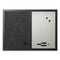 Black Shadow Message Board Set: (1) Bulletin, (1) Bulletin/dry Erase, (1) Magnetic Dry Erase, Assorted Sizes, Black Frames