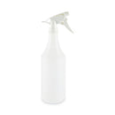 Embossed Spray Bottle, 32 Oz, Clear, 24/carton