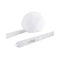 Deluxe Bowl Mop, 12" Handle, 2" Mop Head, White, 25/carton