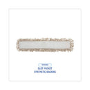 Mop Head, Dust, Cotton, 36 X 3, White