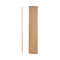 Threaded End Broom Handle, Lacquered Wood, 0.94" Dia X 60", Natural