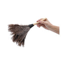 Professional Ostrich Feather Duster, Gray, 14" Length, 6" Handle