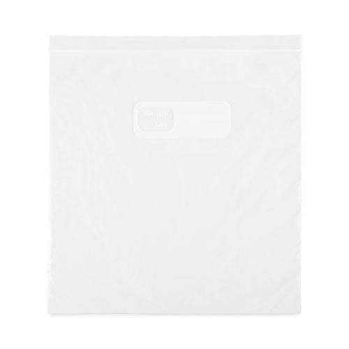 Reclosable Food Storage Bags, 1 Gal, 1.75 Mil, 10.5" X 11", Clear, 250/box