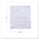 Reclosable Food Storage Bags, 1 Gal, 2.7 Mil, 10.5" X 11", Clear, 250/box