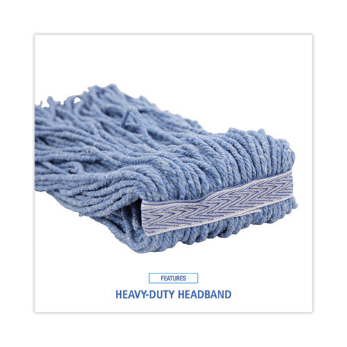 Mop Head, Standard Head, Cotton/synthetic Fiber, Cut-end,