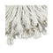 Cut-end Wet Mop Head, Cotton, No. 24, White 12/carton