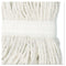 Cut-end Wet Mop Head, Rayon, No. 24, White, 12/carton