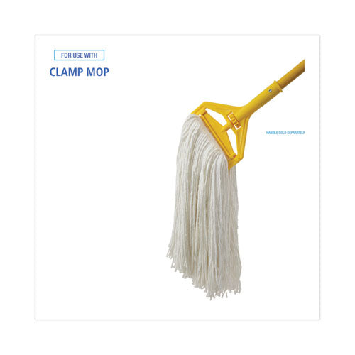 Cut-end Wet Mop Head, Rayon, No. 32, White