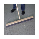 Floor Brush Head, 3" Gray Flagged Polypropylene Bristles, 36" Brush