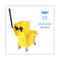 Pro-pac Side-squeeze Wringer/bucket Combo, 8.75 Gal, Yellow/silver