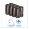 Low-density Waste Can Liners, 33 Gal, 0.5 Mil, 33" X 39", Black, 25 Bags/roll, 8 Rolls/carton