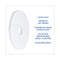 Polishing Floor Pads, 13" Diameter, White, 5/carton