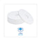 Polishing Floor Pads, 13" Diameter, White, 5/carton