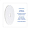 Polishing Floor Pads, 15" Diameter, White, 5/carton