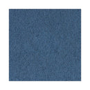 Scrubbing Floor Pads, 17" Diameter, Blue, 5/carton